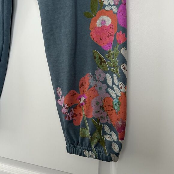 Natural Life Sz Medium Quinn Jogger Love Floral Pants Lounge Comfy - Picture 3 of 8